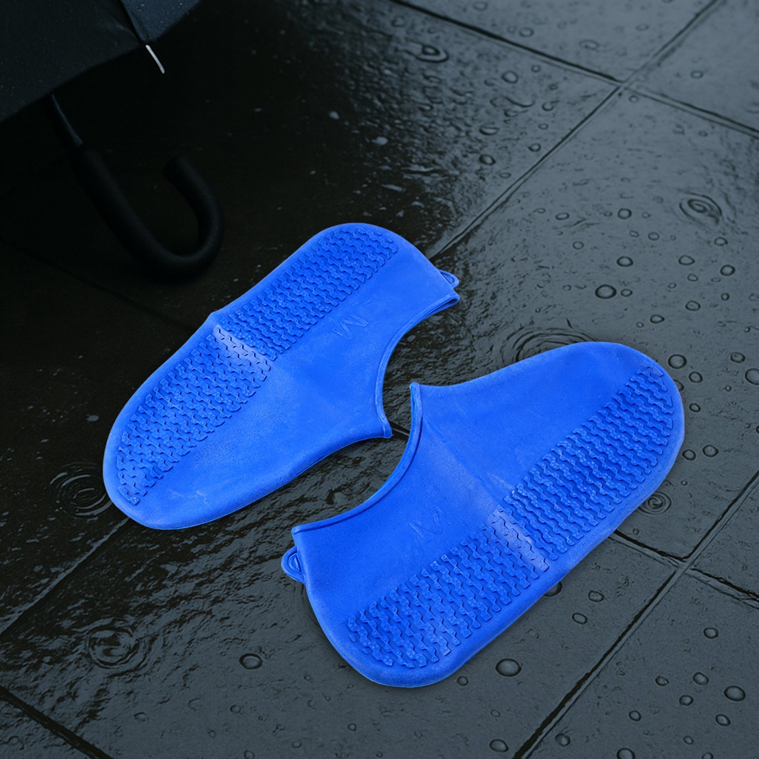 Blue Non-Slip Waterproof Shoe Cover Blue Non-Slip Waterproof Shoe Cover